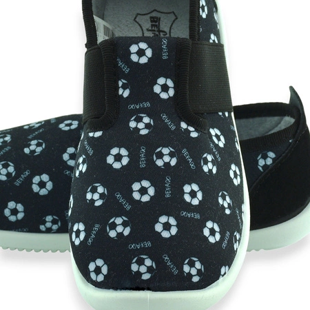 Kapcie wsuwane dla dzieci Befado 901X/Y016 Softer Czarne