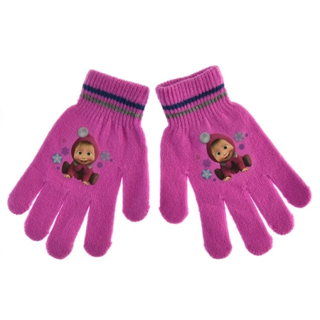Rękawiczki dziecięce Masza i Niedźwiedź 